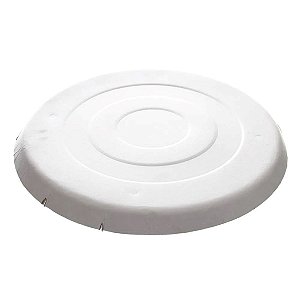 CAIXA REDONDA P/PIZZA 25CM BRANCA C/25
