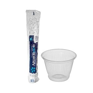 Pote PP 100mL Transparente 100 unidades Altacoppo