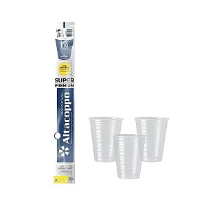 Copo de Plástico PP 400mL Transparente C/50 Altacoppo
