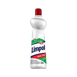 Tira Limo Sqeeze 500ml Cloro Max Ativo 4 em 1 Limpol