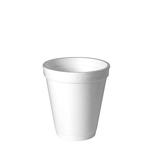 Copo de Isopor Térmico 300mL Branco 25 unidades Copobras