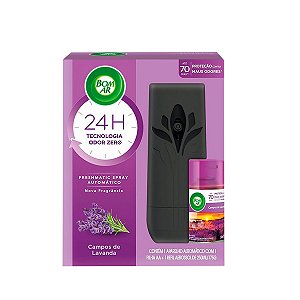 Aparelho Odorizador + Refil Odorizador 250mL Lavanda Bom Ar