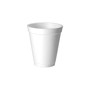 Copo de Isopor Térmico 480mL Branco C/25 Copobras