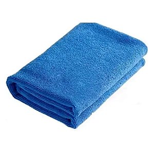 PANO P/LIMPEZA MICROFIBRA 50X70 AZUL