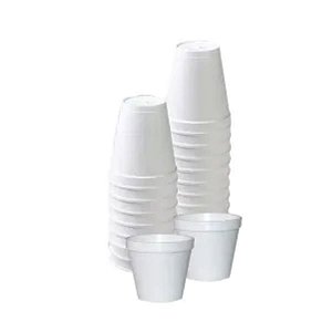 Copo de Isopor Térmico 60mL Branco 25 unidades Copobras