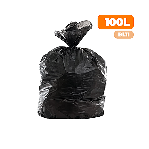 Saco Para Lixo BL11 100 Litros com 100 unidades - Wide Stock