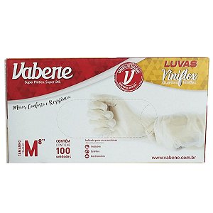 LUVA PROCED VINIFLEX VABENE C/100 (M)