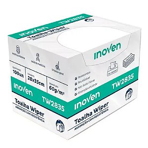 Toalha Wiper TW2835 28x35cm c/ 100 und - Inoven