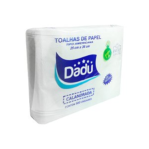Papel Bandeja Toalha Americana Monolúcido Liso 25 x 36cm 500 unidades - Dadu