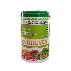 Sanitizante Bactericida de Hortifrutícolas Cloroveg 1kg - Silver