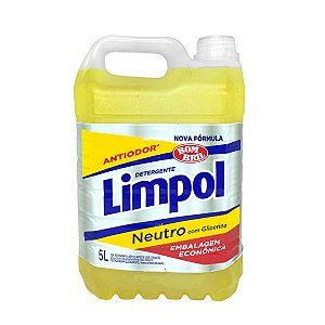 Detergente Neutro 5 Litros Limpol