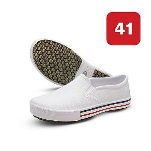 Tênis Antiderrapante BB80 Branco Nº 41 Soft Works