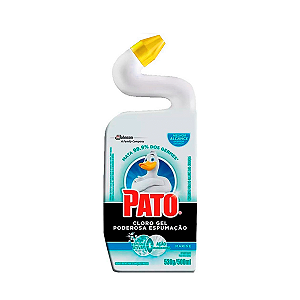 Limpador Sanitário Cloro Gel Espumante 500ml - Pato