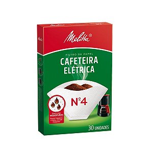 FILTRO PAPEL MELITTA CAFÉ ELETRI N4 C/30
