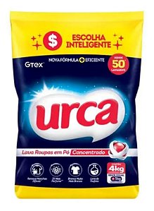 Sabão Lava Roupas em Pó 4kg Urca Maxx