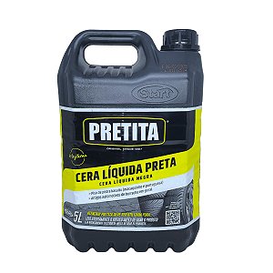 Cera Líquida Preta 5L - Pretita Start