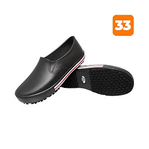 Tênis Antiderrapante BB80 Preto Nº 33 Soft Works