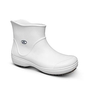 Bota Antiderrapante Cano Curto BB85 Branca Nº 44 Soft Works