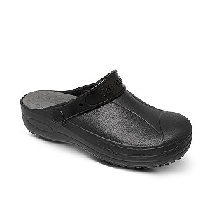 Sapato Babuche Antiderrapante com Palmilha BB90 Preto Nº 43/44 Soft Works