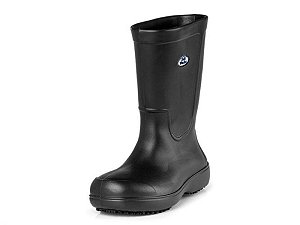 Bota Antiderrapante Cano Longo BB87 Preta Nº 43 Soft Works