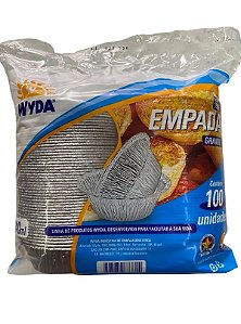 ASSADEIRA ALUMINIO EMPADA WYDA 140ML C/100