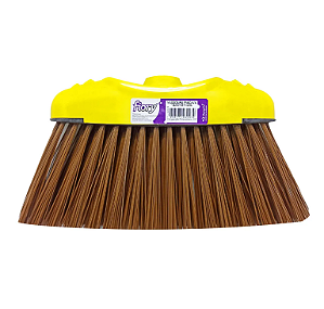 Vassoura Piaçava Extra Grande com Cabo 120cm Fiory