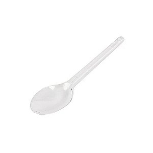Colher de PLástico Master Cristal c/500 Plastfood