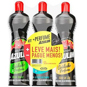 KIT MULTIUSO AZULIM MAIS PERFUME 3X500