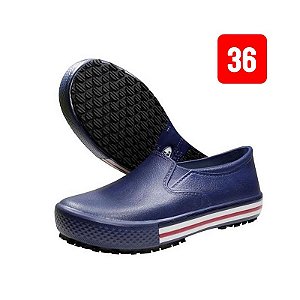 Tênis Antiderrapante BB80 Azul Nº 36 Soft Works