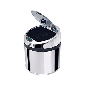 Lixeira Automática de Inox 6 Litros Biovisium