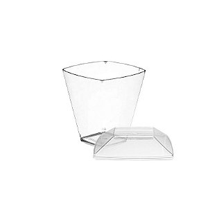 Copo Acrílico Com tampa 50mL PIC-051  com 640 unidades Plastilânia