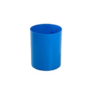 Cesto Plástico Baixo H30 15 Litros Azul