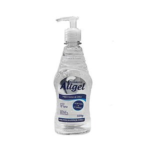 Álcool Gel para Mãos 70% INPM 490g Tampa Pump - Allgel