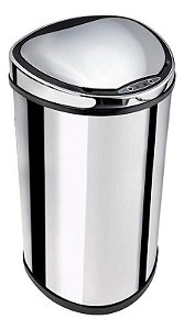 Lixeira Automática de Inox 25 Litros Biovisium