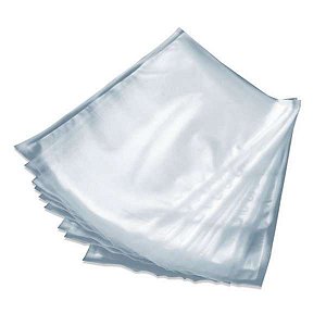 SACO PLÁSTICO PARA VÁCUO 15CM X 30CM X 0,10 COM 1000 UNIDADES