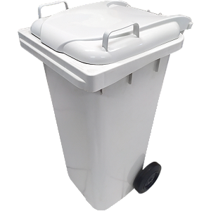 LIXEIRA CONTAINER 120L C/RODA BRANCO LP