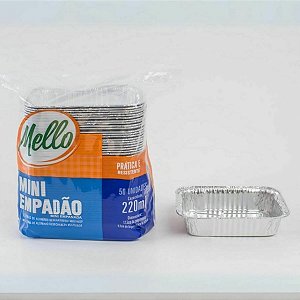 ASSADEIRA MINI EMPADAO MELLO 220ML C/50