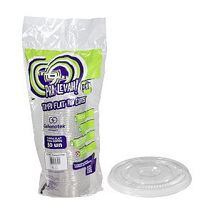 GALVANOTEK G805 TAMPA FLAT PARA COPOS CRISTAL 400ML E 300 ML C/50