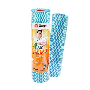 Pano Multisuo 30cm x 25m Azul - Talge Mr. Plus