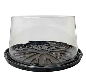 Embalagem Bolo Tampa Alta G 35CT com 100 unidades Galvanotek