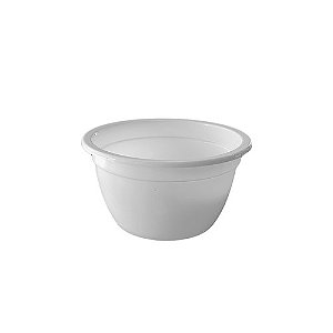 Embalagem de Plástico Sem Tampa G385 Branca 250mL com 500 unidades Galvanotek