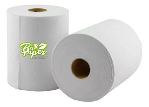 Papel Toalha Bobina Branco 25cm x 50 metros 8 unidades - Bio Paper