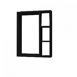 Nicho banheiro sem espelho 100% em MDF de reflorestamento - 15mm