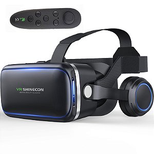 Óculos de realidade virtual 3D originais VR estéreo fone de ouvido