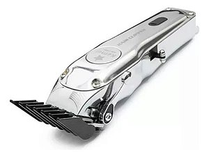 Máquina De Cortar Cabelo Profissional Kemei Km 1998