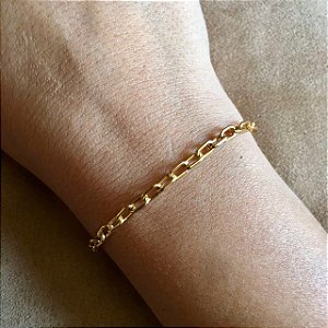 Pulseira Elo achatado