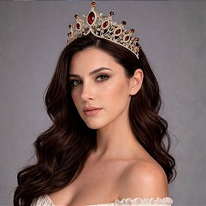 Tiara Coroa de Luxo|Dança do Ventre|Cigana- TCL001