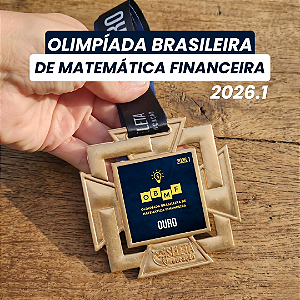 Medalha OBMF 2026.1 - OURO