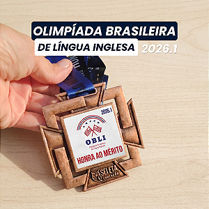 Medalha OBLI 2026.1 - HONRA AO MÉRITO