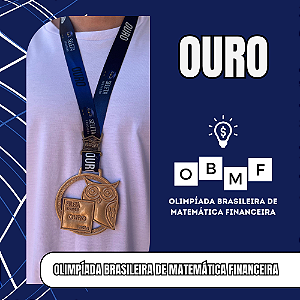 Medalha OBMF 2026.2 - OURO